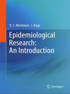 9789400745360 Epidemiological Research: An Introduction