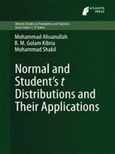 9789462390607 Normal and Student´s T Distributions and Their Applications