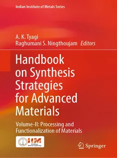 9789811618031 Handbook on Synthesis Strategies for Advanced Materials