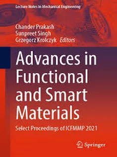9789811941474 Advances in Functional and Smart Materials