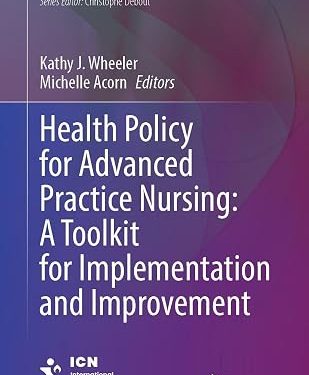 9783032036667 Health Policy for Advanced Practice Nursing: A Toolkit for Implementation and Improvement